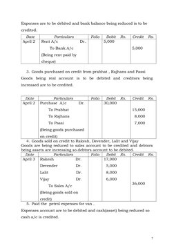 Trial Balance Preparation for Class 11 | PDF | Debits And Credits ...