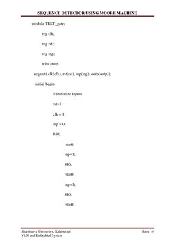 Chapter-1: Sequence Detector Using Moore Machine | PDF | Electronic ...