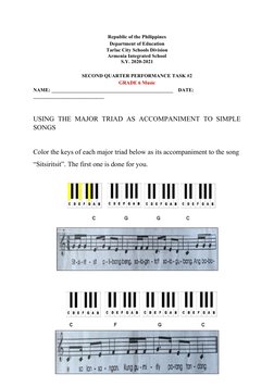 Republic of the Philippines
Department of Education
Tarlac City Schools Division
Armenia Integrated School
S.Y. 2020-2021
SEC