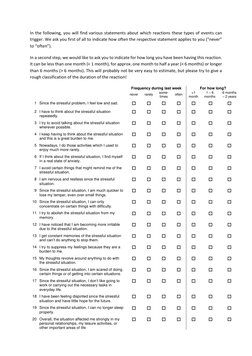 ADNM-20 Adjustment Disorder Assessment | PDF | Mental Disorder | Psychiatry