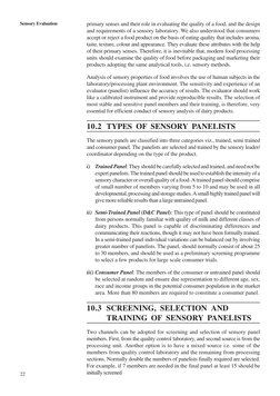 Sensory Panelist Training Methods | PDF | Taste | Odor