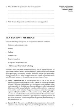 Sensory Panelist Training Methods | PDF | Taste | Odor