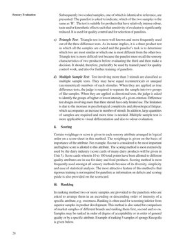 Sensory Panelist Training Methods | PDF | Taste | Odor