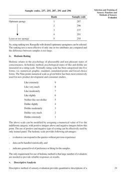 Sensory Panelist Training Methods | PDF | Taste | Odor