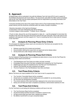 Test Strategy Document Template | PDF | Software Engineering | Computing