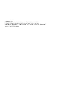 BOP Stack Configuration and Components | PDF