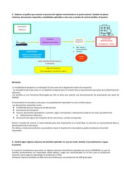 3.- Elaborar un gráfico que muestre el proceso del régimen mencionado en el punto anterior. Detallar los plazos 
máximos, doc