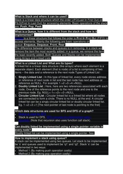 Data Structure Viva Questions Guide | PDF | Queue (Abstract Data Type ...