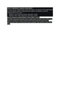 Data Structure Viva Questions Guide | PDF | Queue (Abstract Data Type ...
