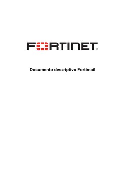 Documento descriptivo Fortimail
