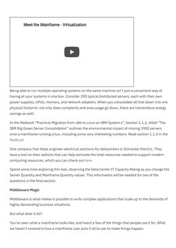 Being able to run multiple operating systems on the same machine isn’t just a convenient way of 
having all your systems in o