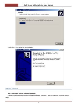 CMS Server V6 Installation Manual | PDF | Port (Computer Networking ...