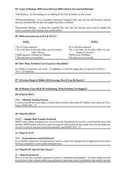 04* Types of Backup. Differences between Differential & Incremental Backup?
*Full Backup: - In this backup we are talking all
