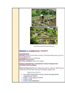 *****************************************
PROJECT 2- (THEME/TITLE)- POVERTY
CHAPTER/TOPIC-
HISTORY-Nazism and the Rise of Hit