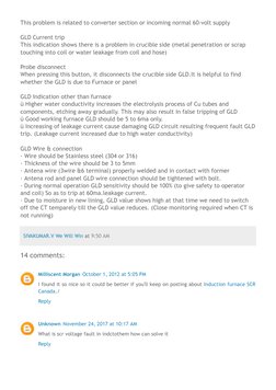 SIVAKUMAR.V We Will Win at 9:50 AM
This problem is related to converter section or incoming normal 60-volt supply
GLD Current