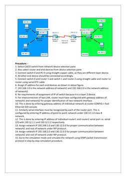 Configuring RIP in Cisco Packet Tracer | PDF | Router (Computing) | Routing