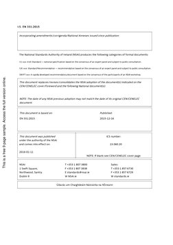 En 331 (2015) - Isolation Ball Valve | PDF | Pipe (Fluid Conveyance ...