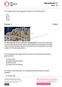 (http://bit.ly/2PbmotL) (https://www.casestudyquestions.com/)Worksheet 1.1
Marks - 25
casestudyquestions.com
Get case study