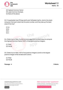 (http://bit.ly/2PbmotL) (https://www.casestudyquestions.com/)Worksheet 1.1
Marks - 25
casestudyquestions.com
Get case study