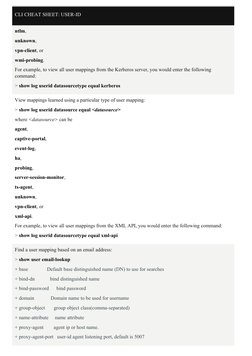 Palo Alto CLI Commands Cheat Sheet | PDF | Command Line Interface ...