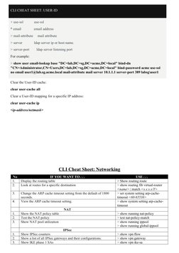Palo Alto CLI Commands Cheat Sheet | PDF | Command Line Interface ...