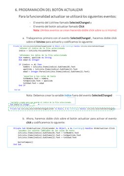 Uso de ListView en VB.NET Forms | PDF | Informática | Programación de ...