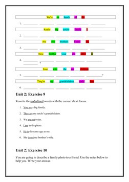 We're      on       beach       all       the
1. ___________   ___________    ___________   ____________    ___________   
Re