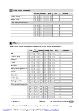Ta10 Form.pdf (TA10) TA10 - Law Society Fittings and Contents Form (3rd Edition ...