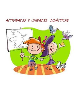 ACTIVIDADES Y UNIDADES DIDÁCTICAS