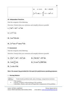 6 
Author: VICTOR G. LAMPADIO 
 
Division: Agusan del Sur 
School: TRENTO NATIONAL HIGH SCHOOL (TNHS) 
 email address: victor
