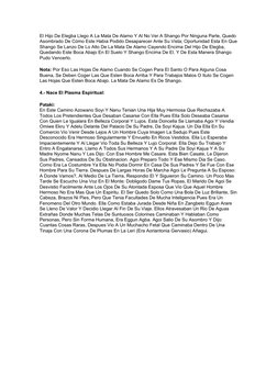 El Hijo De Elegba Llego A La Mata De Alamo Y Al No Ver A Shango Por Ninguna Parte, Quedo
Asombrado De Cómo Este Habia Podido