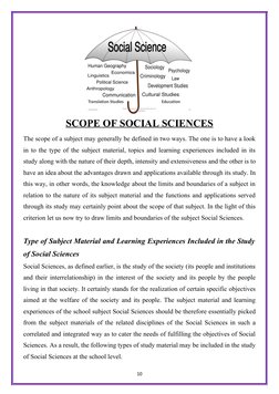 Nature and Scope of Social Science | PDF | Social Science | Science
