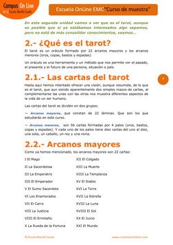© Escola Mariló Casals                                                                                www.cursotarotonline.