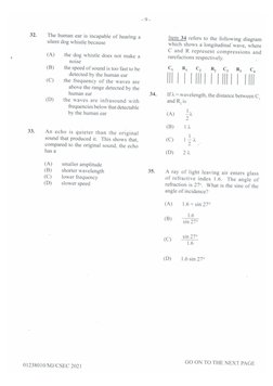 CSEC Physics June 2021 Paper 1 | PDF