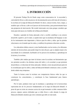 Enseñanza y aprendizaje de la lectoescritura en el 2º ciclo de Educación Infantil