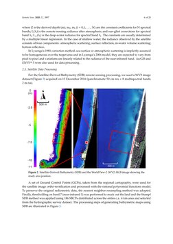 Remote Sens. 2020, 12, 3897
6 of 20
where Z is the derived depth (m); m0, mi (i = 0,1, . . . , N) are the constant coeﬃcients