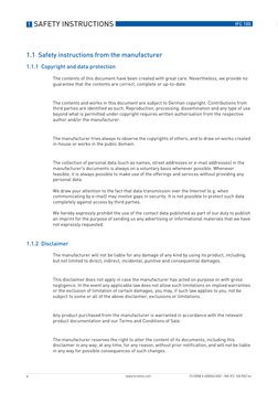 1 SAFETY INSTRUCTIONS 
6 
IFC 100
www.krohne.com
01/2008 • 4000041002 - MA IFC 100 R02 en
1.1  Safety instructions from the m