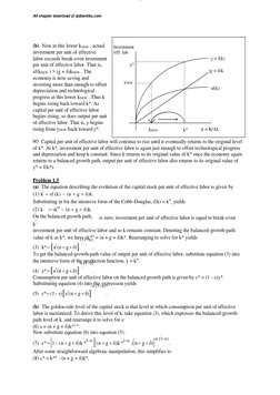 Advanced Macroeconomics Solutions Manual | PDF | Production Function ...