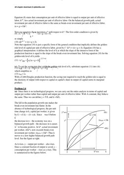 Advanced Macroeconomics Solutions Manual | PDF | Production Function ...