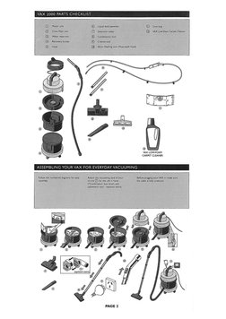 V2000 User Maual | PDF | Vacuum Cleaner | Manufactured Goods