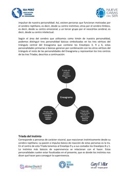 impulsor de nuestra personalidad. Así, existen personas que funcionan motivadas por
el cerebro reptiliano, es decir, desde su