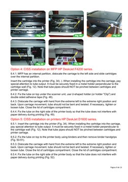 CISS Installation Manual for HP Printers | PDF | Syringe | Printer ...