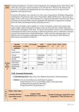 Advanced Negotiation Course | PDF | Negotiation | Bargaining