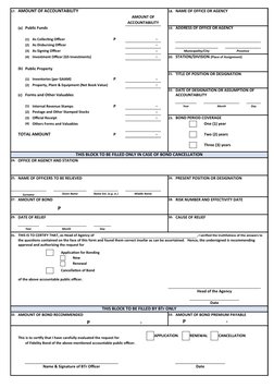 Fidelity Bonding Form.pdf Fidelity Bond Application Form | PDF | Government