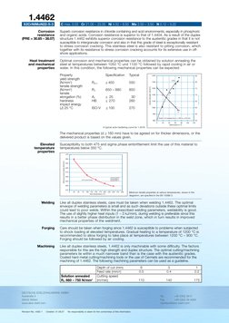 1.4462 Specification | PDF | Stainless Steel | Steel