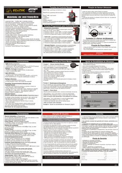 MANUAL DE INSTRUÇÕES
Para sair do modo de ajuste, acione alguma tecla do controle remoto.
Lado esquerdo
(TX)
Lado direito
(RX