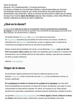Tipos de danzas
General (https://www.clasificacionde.org/categoria/general/) / Por ClasificaciónDe / 3 minutos de lectura
La
