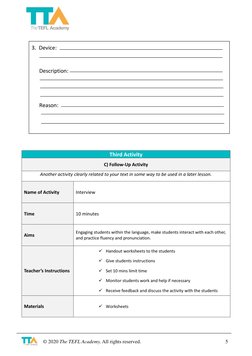 Assignment C - Part 2.ii: Activities | PDF | Part Of Speech | Linguistics