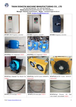 TAIAN DONGTAI MACHINE MANUFACTURING CO., LTD
Tel:+86 538 2096180 Fax:+86 538 2096189
Mobile phone (WhatsAPP/Wechat): +86-1534