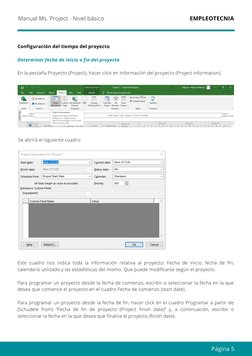 Manual Básico de Microsoft Project 2019 | PDF | Informática